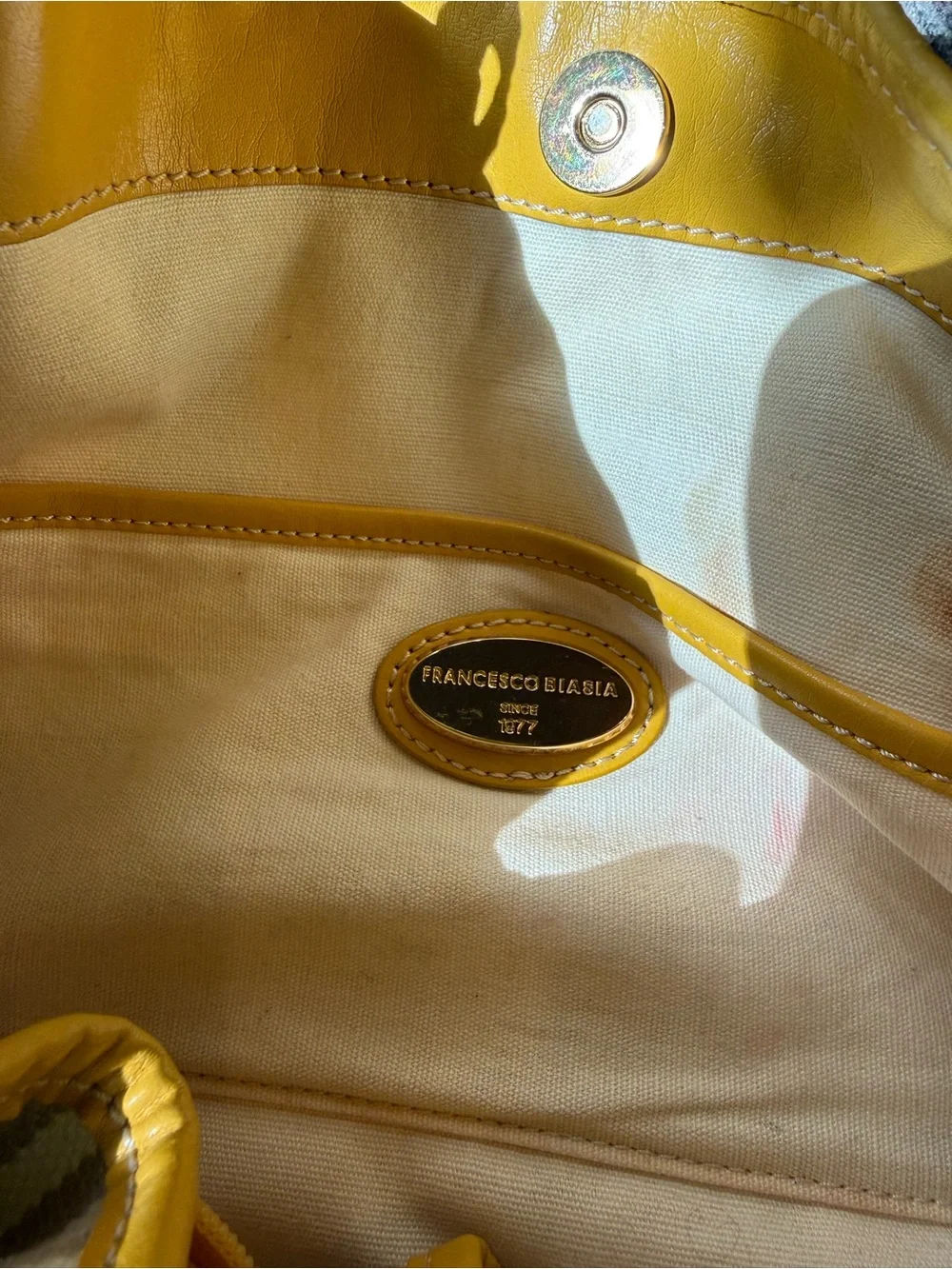 Vintage 2000s Francesco Biasia shoulder satchel
